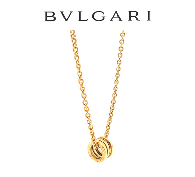 Bvlgari 18ct Yellow Gold Catene Chain Necklace with B.Zero1 Mini Pendant 37.31g