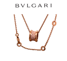 Load image into Gallery viewer, Bvlgari B.Zero 1 Necklace Rose Gold 0.87ct