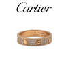 Cartier 18ct Rose Gold Diamond Love Wedding Band 0.31ct