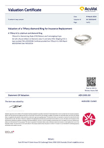 Tiffany & Co Diamond Engagement Ring 0.52ct