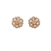 Bespoke Pink & White Diamond Stud Earrings 0.75ct