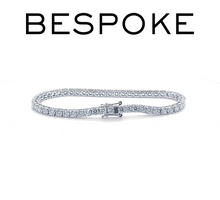 Load image into Gallery viewer, Bespoke Diamond Tennis Bracelet 6.01ct