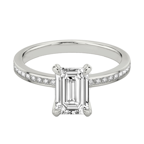 Emerald Cut Engagement Rings from Luxury Brand Jewellery are Modern