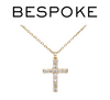 Bespoke 14ct Yellow Gold Diamond Necklace & Pendant Set 0.11ct