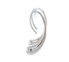 Tiffany & Co. Sterling Silver Elsa Peretti Teardrop Hoop Earrings 6g