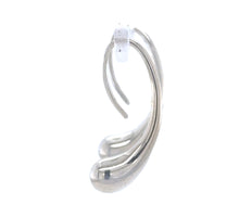 Load image into Gallery viewer, Tiffany &amp; Co. Sterling Silver Elsa Peretti Teardrop Hoop Earrings 6g