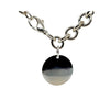 Tiffany & Co. Sterling Silver Return to Tiffany Circle Tag Bracelet 37g