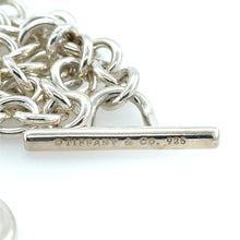 Load image into Gallery viewer, Tiffany &amp; Co. Sterling Silver 5-Strand Puffed Heart Bracelet 95.62g