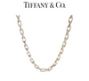 Tiffany and Co Small T Square Chain Necklace (RARE)