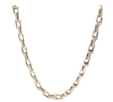 Load image into Gallery viewer, Tiffany and Co Small T Square Chain Necklace (RARE)