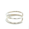 Tiffany & Co. Sterling Silver Zig Zag Open Weave Cuff Bracelet 26.83g