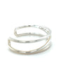 Tiffany & Co. Sterling Silver Zig Zag Open Weave Cuff Bracelet 26.83g