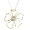 Tiffany & Co. Sterling Silver Daisy Flower Pendant Necklace 24.59g