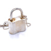 Tiffany & Co. Sterling Silver 1837 Padlock Key Chain 52.54g