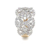 14ct Yellow & White Gold Diamond Ring 1.30ct 6.5g