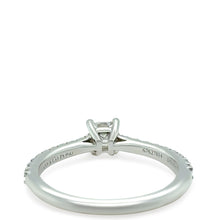 Load image into Gallery viewer, Tiffany &amp; Co. Platinum Novo Princess-Cut Diamond Engagement Ring 0.23ct 3g