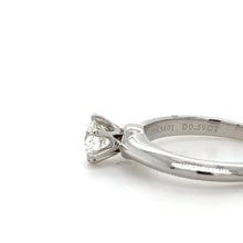 Load image into Gallery viewer, Tiffany &amp; Co Engagement Ring 0.59ct