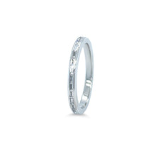 Load image into Gallery viewer, 14ct White Gold Diamond Full Eternity Ring 0.45ct 2.2g