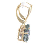 14ct Yellow Gold Mystic Topaz Drop Earrings 4.45ct 4.02g