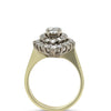 14ct White Gold Diamond Cluster Ring 1.61ct