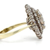 14ct White Gold Diamond Cluster Ring 1.61ct