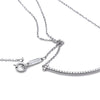 Tiffany & Co. 18ct White Gold T Smile Diamond Pendant 0.10ct 2.37g
