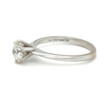 Load image into Gallery viewer, Michael Hill 18ct White Gold Diamond Engagement Ring 0.90ct 3g