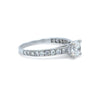 GIA 18ct White Gold Diamond Engagement Ring 1.47ct 2.31g