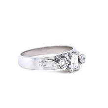 Load image into Gallery viewer, 18ct White Gold Traditional 3 Stone Diamond Ring 0.73ct