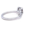 GIA 18ct White Gold Cushion Cut Diamond Engagement Ring 1.52ct