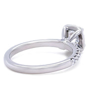 Load image into Gallery viewer, GIA 18ct White Gold Cushion Cut Diamond Engagement Ring 1.52ct