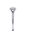 GIA 18ct White Gold Cushion Cut Diamond Engagement Ring 1.52ct