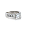 GIA 18ct White Gold Diamond Engagement Ring 2.83ct 7.72g
