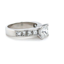 Load image into Gallery viewer, GIA 18ct White Gold Diamond Engagement Ring 2.83ct 7.72g