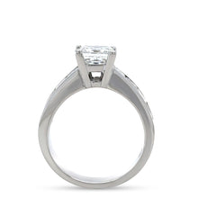 Load image into Gallery viewer, GIA 18ct White Gold Diamond Engagement Ring 2.83ct 7.72g