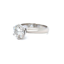 Load image into Gallery viewer, 18ct White Gold Champagne Diamond Ring 1.35ct 3.63g