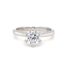Load image into Gallery viewer, GIA 18ct White Gold Diamond Engagement Ring 1.01ct 3.62g