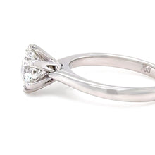 Load image into Gallery viewer, GIA 18ct White Gold Diamond Engagement Ring 1.01ct 3.62g