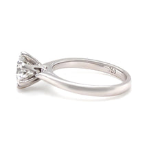 Load image into Gallery viewer, GIA 18ct White Gold Diamond Engagement Ring 1.01ct 3.62g