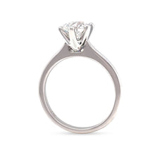 Load image into Gallery viewer, GIA 18ct White Gold Diamond Engagement Ring 1.01ct 3.62g