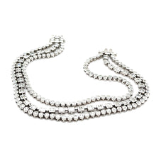 Load image into Gallery viewer, 18ct White Gold Diamond Tennis Bracelet 5.52ct 29.0g