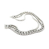 18ct White Gold Diamond Tennis Bracelet 5.52ct 29.0g