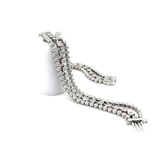 Load image into Gallery viewer, 18ct White Gold Diamond Tennis Bracelet 5.52ct 29.0g