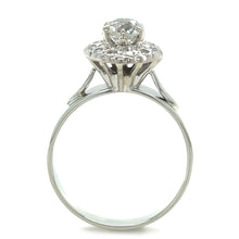 Load image into Gallery viewer, 18ct White Gold Palladium &amp; Platinum Diamond Ring 0.87ct 5.5g
