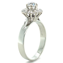 Load image into Gallery viewer, 18ct White Gold Palladium &amp; Platinum Diamond Ring 0.87ct 5.5g