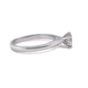 18ct White Gold Round Brilliant Cut Diamond Ring 0.51ct 2.81g