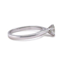 Load image into Gallery viewer, 18ct White Gold Round Brilliant Cut Diamond Ring 0.51ct 2.81g