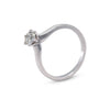 18ct White Gold Round Brilliant Cut Diamond Ring 0.51ct 2.81g