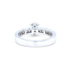 18ct White Gold Round Brilliant Cut Diamond Ring 0.95ct 5.75g