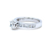 18ct White Gold Round Brilliant Cut Diamond Ring 0.95ct 5.75g